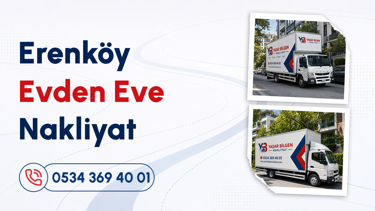 erenköy ev taşıma hizmeti sunan beyaz nakliyat kamyonu ve iletişim bilgileri